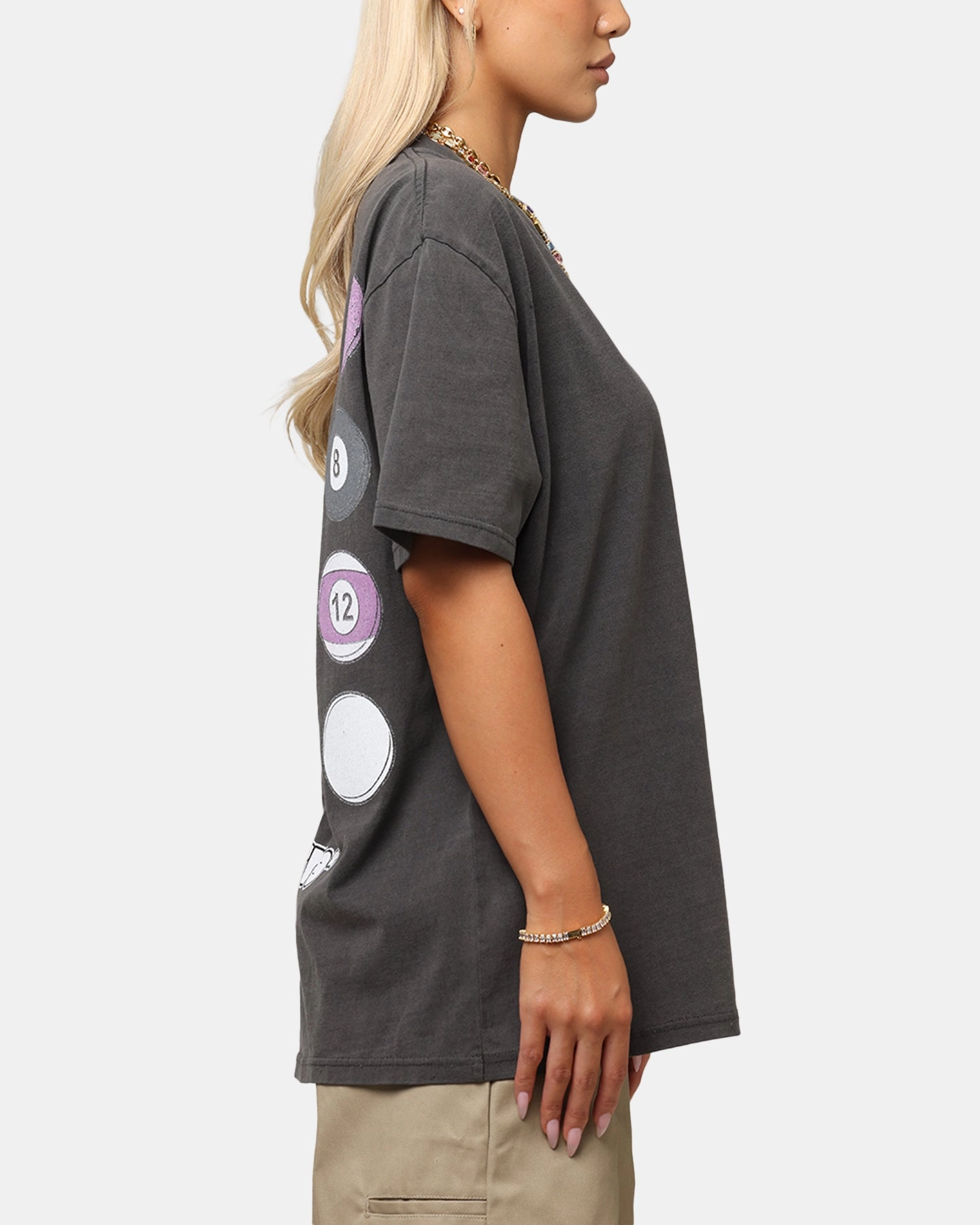 Active Outfit Carre Break T-Shirt Black Wash