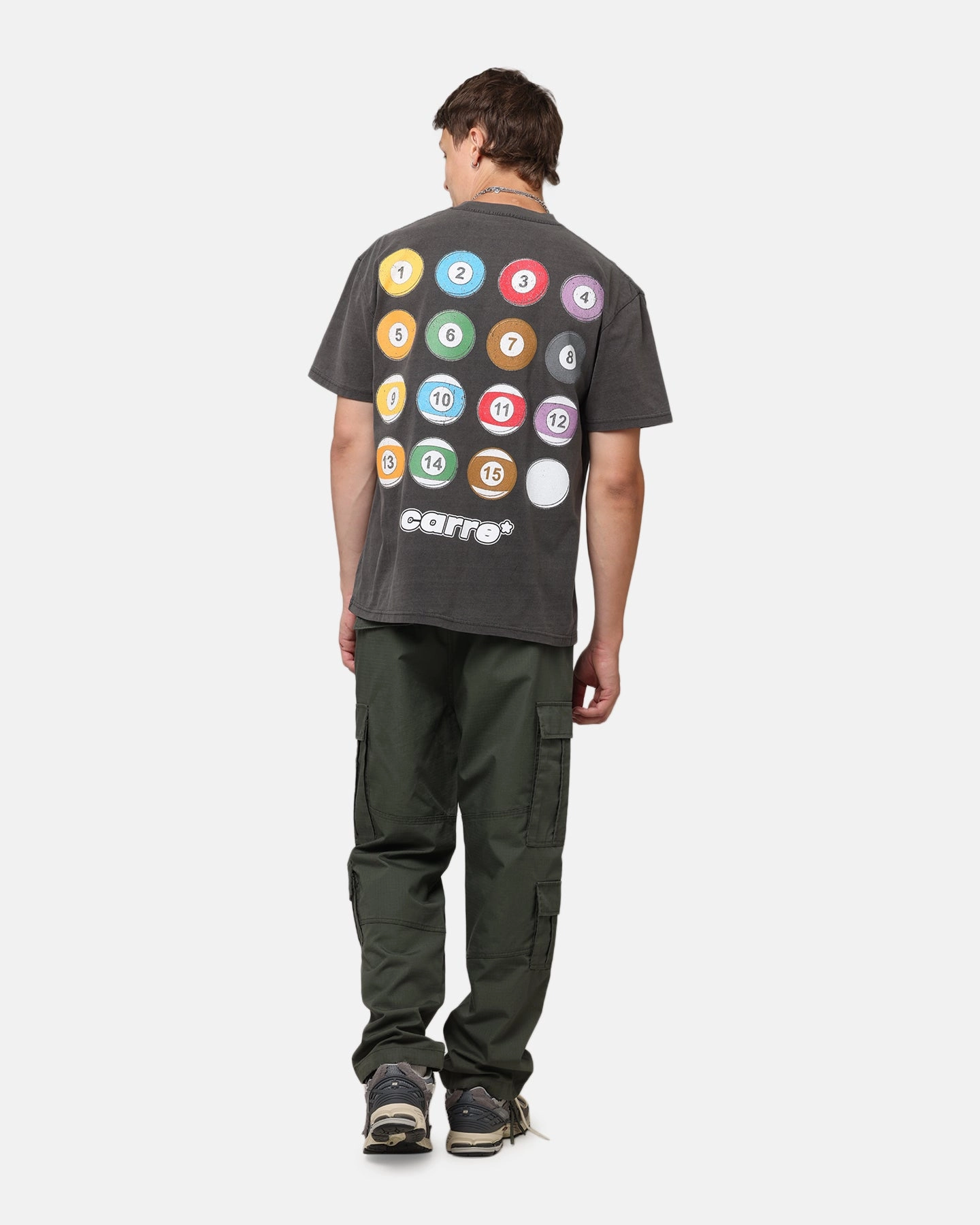 Carre Break T-Shirt Black Wash Classic Comfort Style