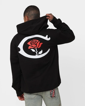 windproof Pocket-square Carre C-Rosa Classic Hoodie Black