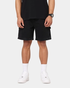 Moisture Management Lining home renovation Carre C-Star Denim Shorts Black Wash
