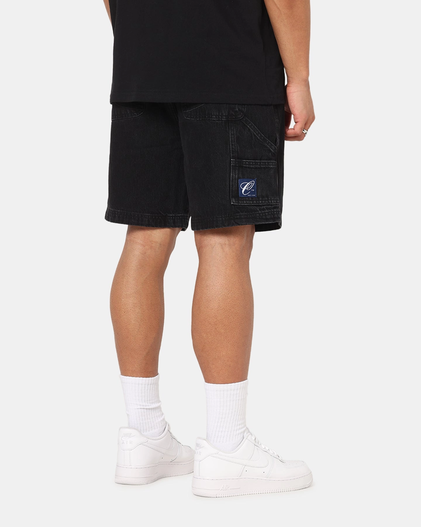 Gift Idea Carre C-Star Denim Shorts Black Wash