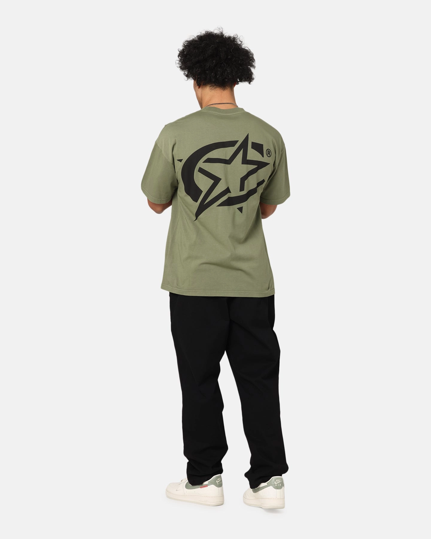 Minimalist Apparel Smart Comfort Carre C-Star Drop T-Shirt Khaki