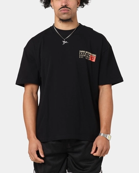 Carre C-Star Level T-Shirt Black Camping practicality Soft Wear