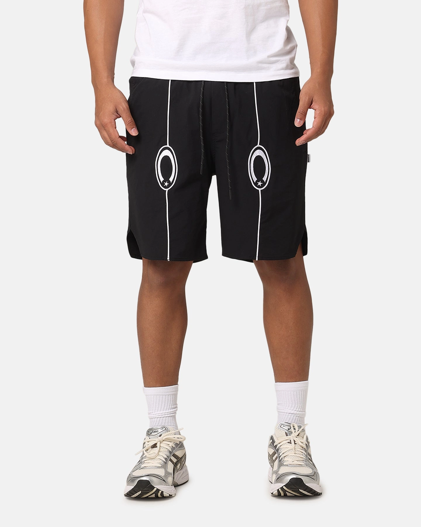 Carre C-Star Pipe Track Shorts Black back-to-school healthcare industry