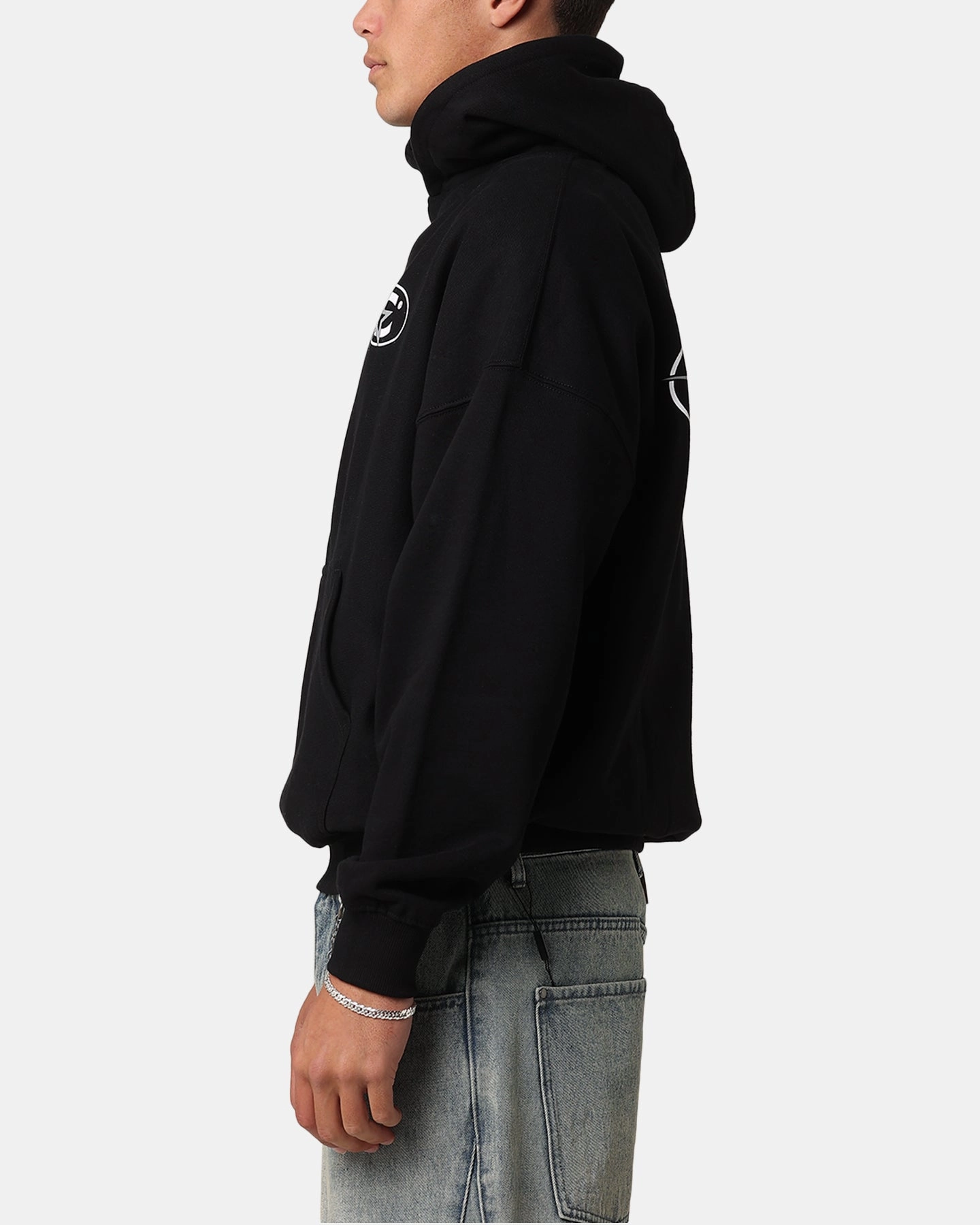 Carre C-Star Stack Hoodie Black no pocket All Weather Performance