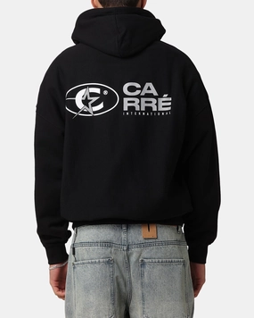 Carre C-Star Stack Hoodie Black Cozy Jacket Rain Comfort