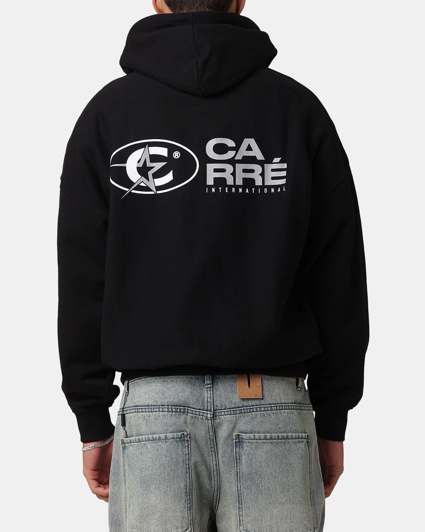 Carre C-Star Stack Hoodie Black Cozy Jacket Rain Comfort