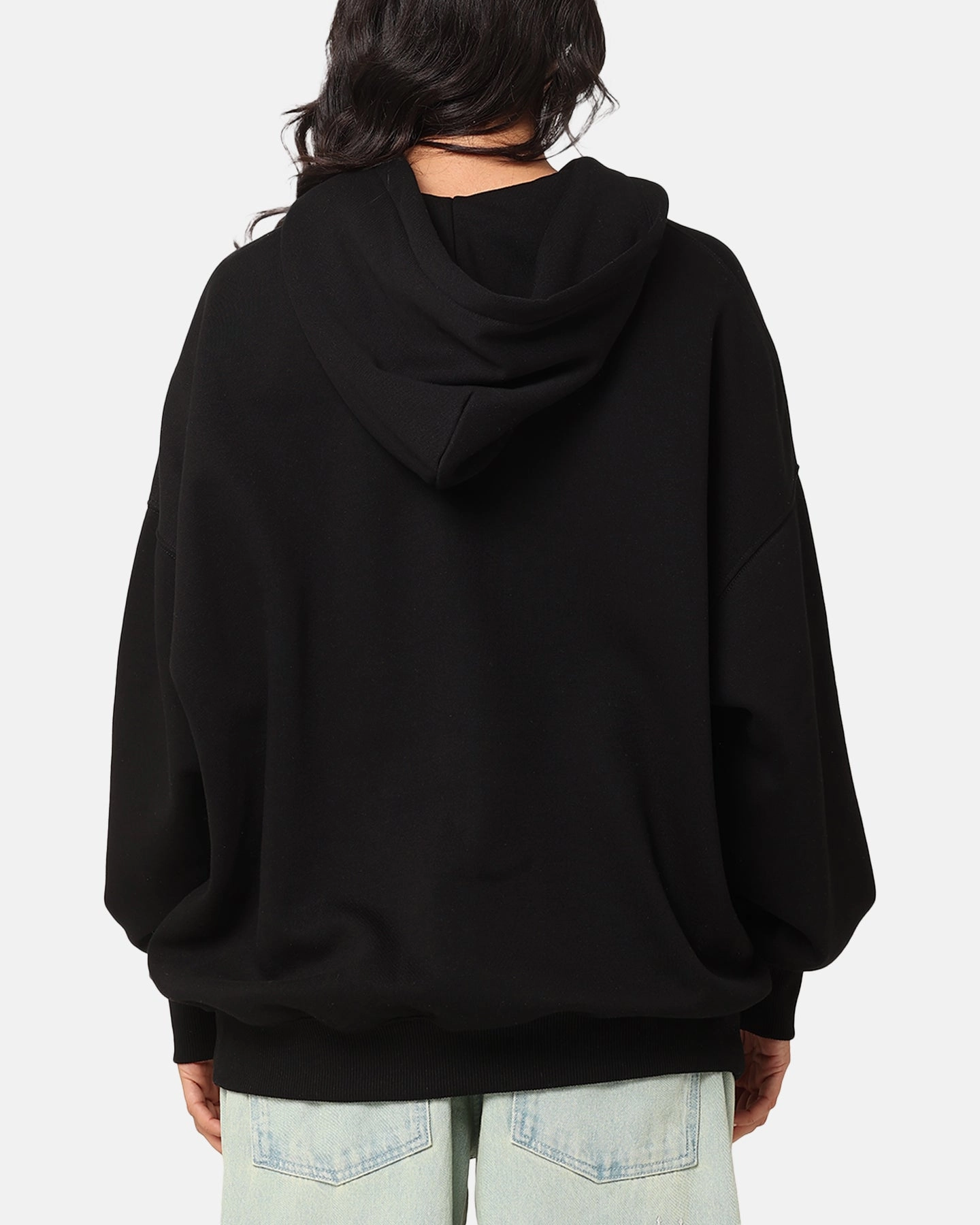 Carre C-Superstar Pipe Zip Hoodie Black Embroidered