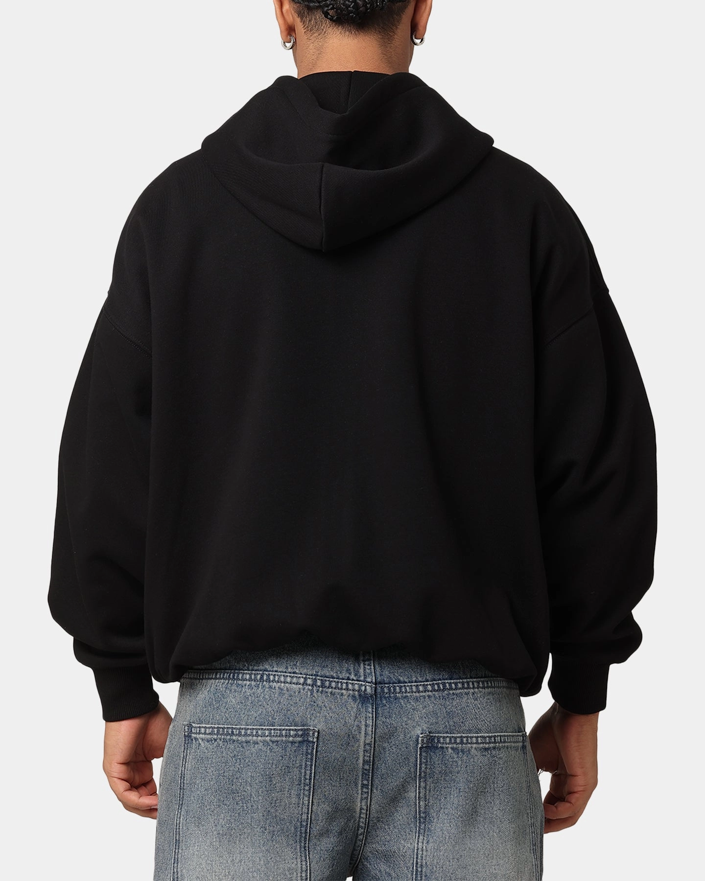 Mountain Cordlock Adjustment System Carre C-Superstar Pipe Zip Hoodie Black