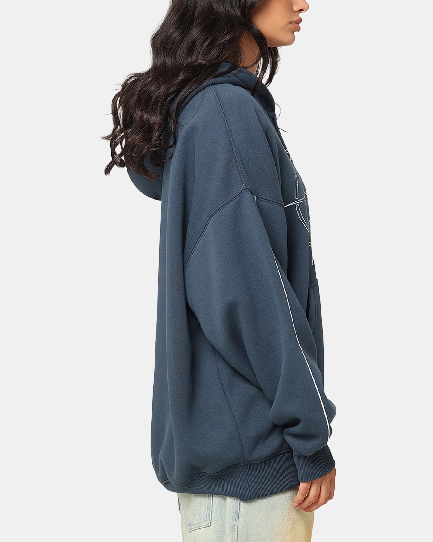 Party outfit Carre C-Superstar Pipe Zip Hoodie Navy