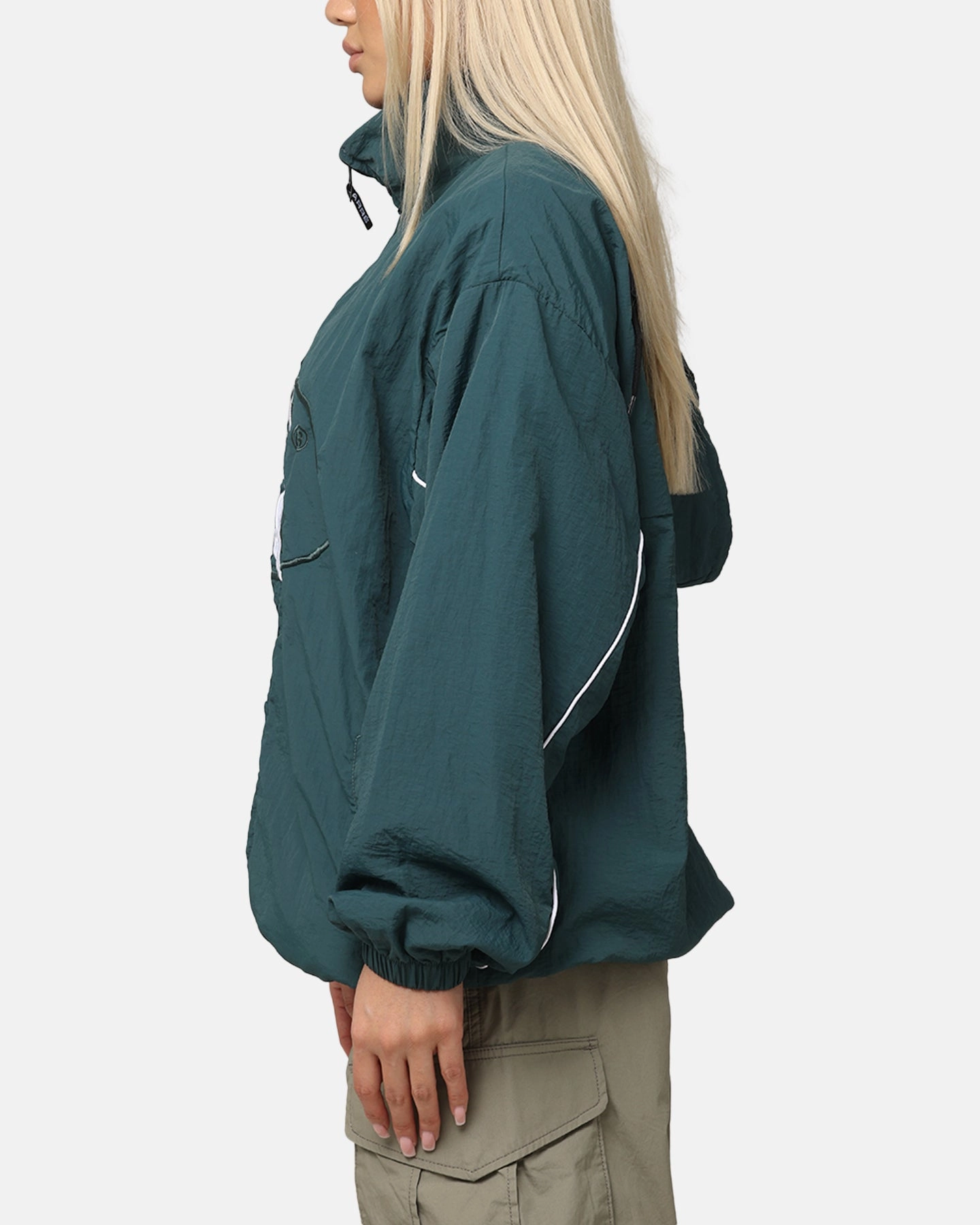 Carre C-Superstar Training Jacket Green shopping spree Hooded Version