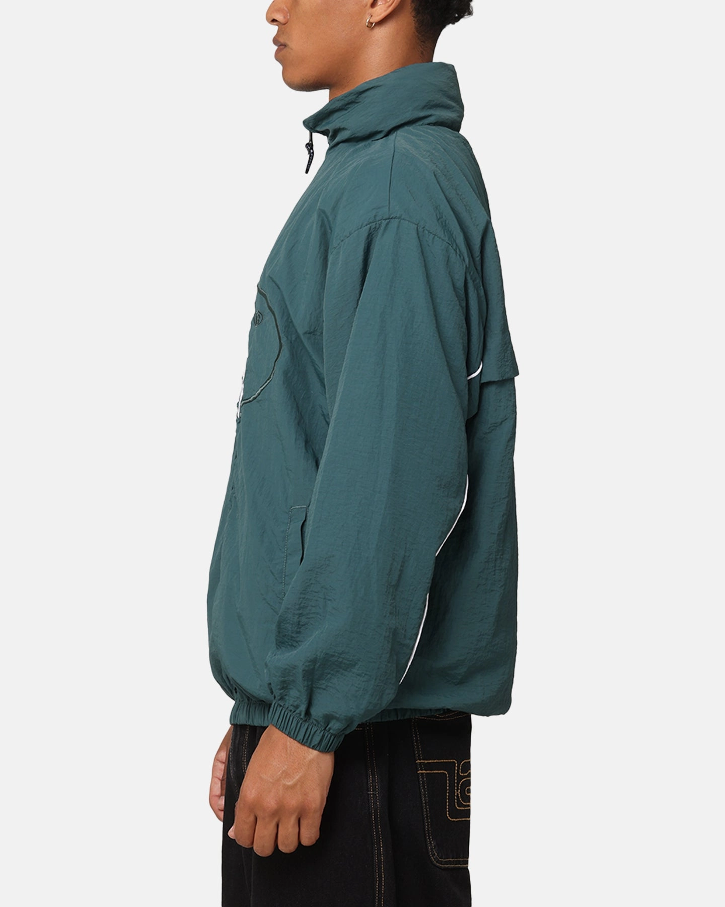photographers Double Layered Edges Carre C-Superstar Training Jacket Green