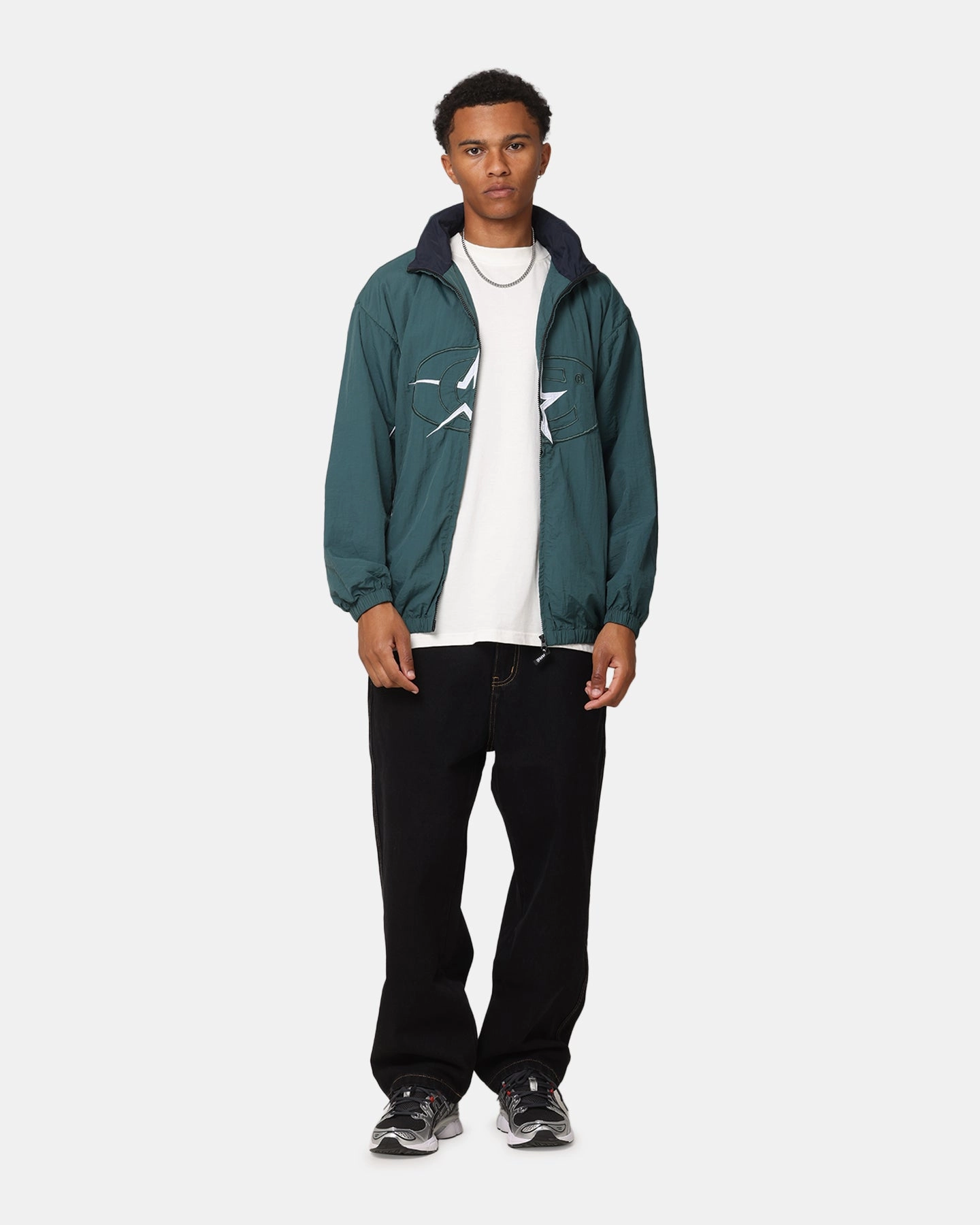 Cozy Jacket ZipperClosure Carre C-Superstar Training Jacket Green