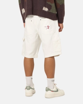 Carre Carpenter Jorts Off White winter shorts Exclusive Design