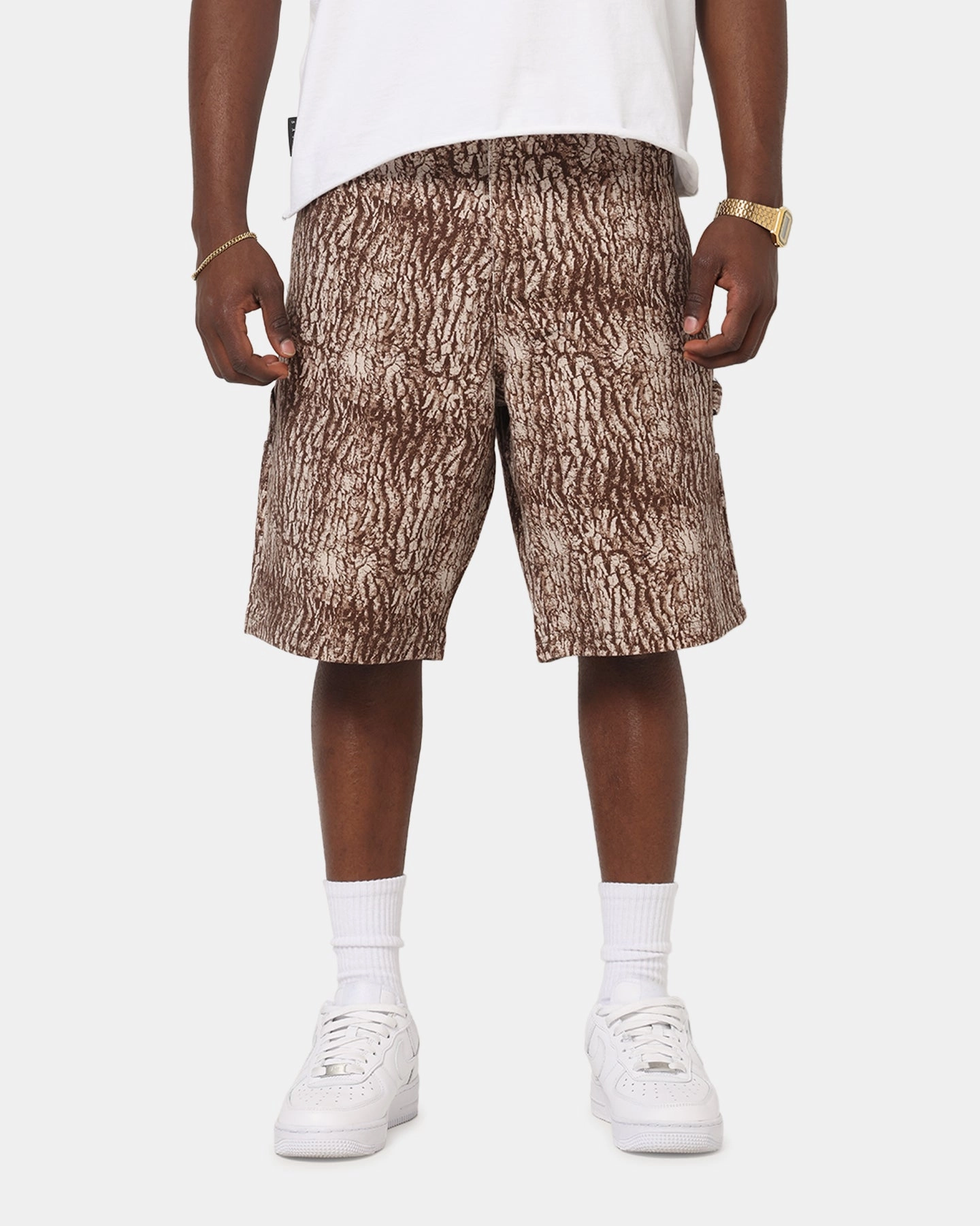 hospitality industry SoftInnerLining Carre Carpenter Jorts Tree Bark