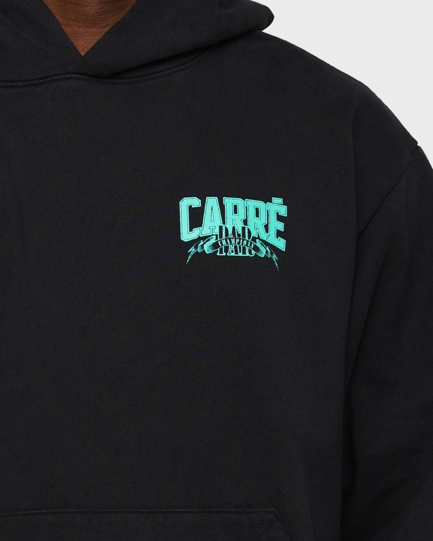 Weightless Construction Product Carre Champs 2.0 Hoodie Black Wash
