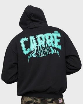 ZipperClosure Carre Champs 2.0 Hoodie Black Wash