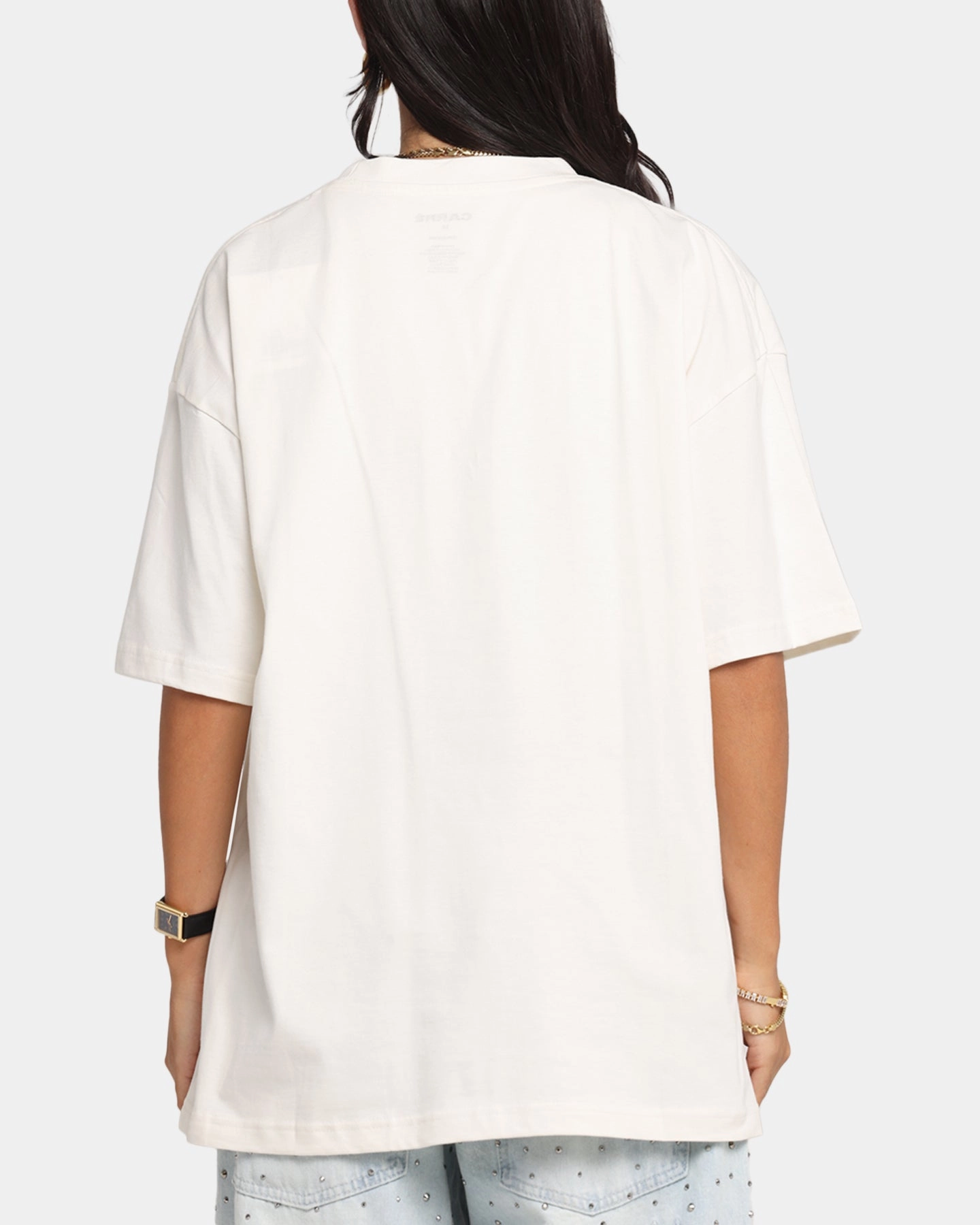 Sporty Comfort MultipurposeCuffs Carre Chocolate T-Shirt Off White