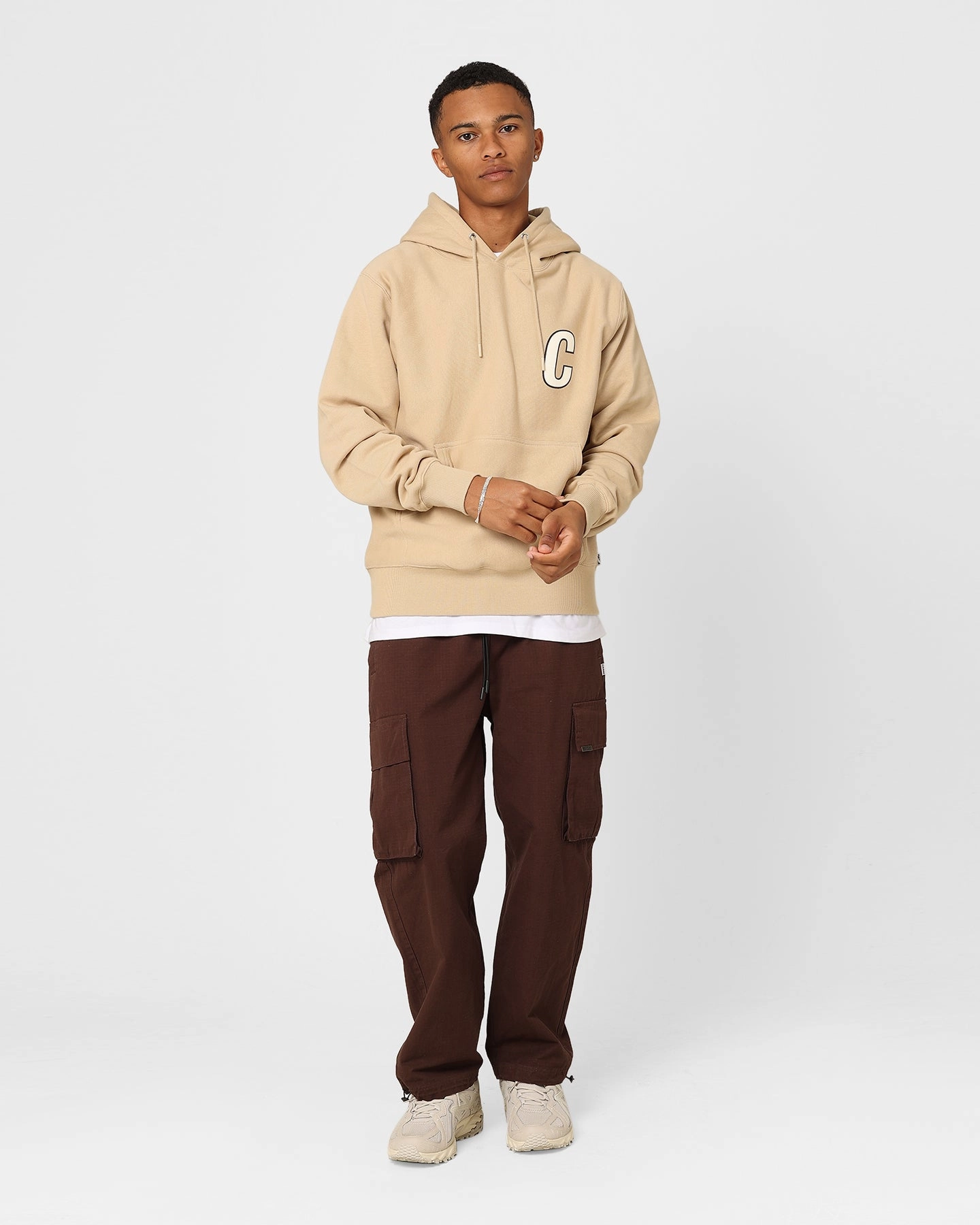 Carre Class Hoodie Stone OdorControl Treatment