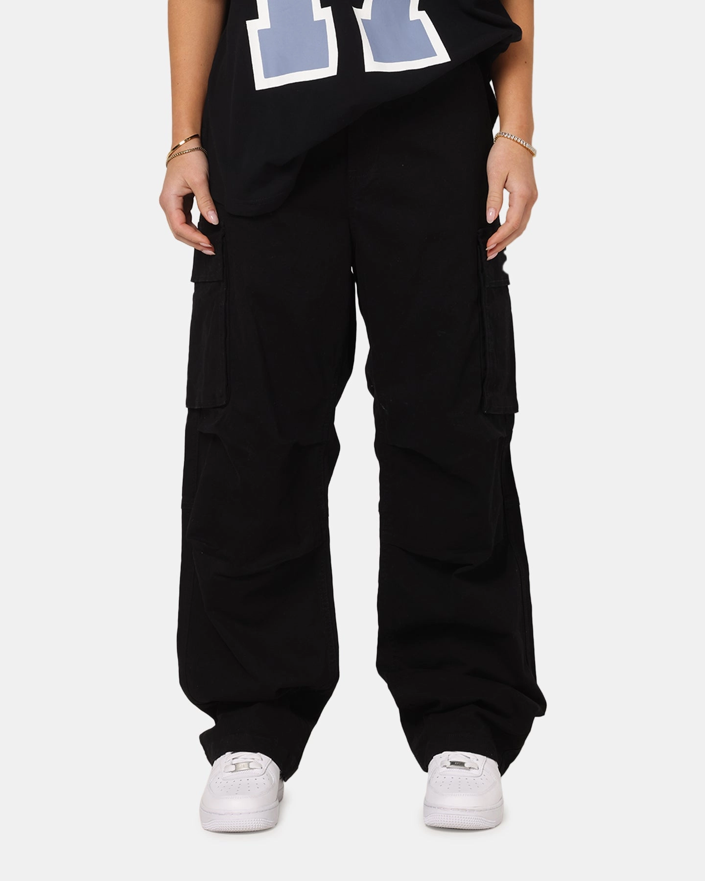 FunctionalZipper Carre Classic Cargo Pants Black