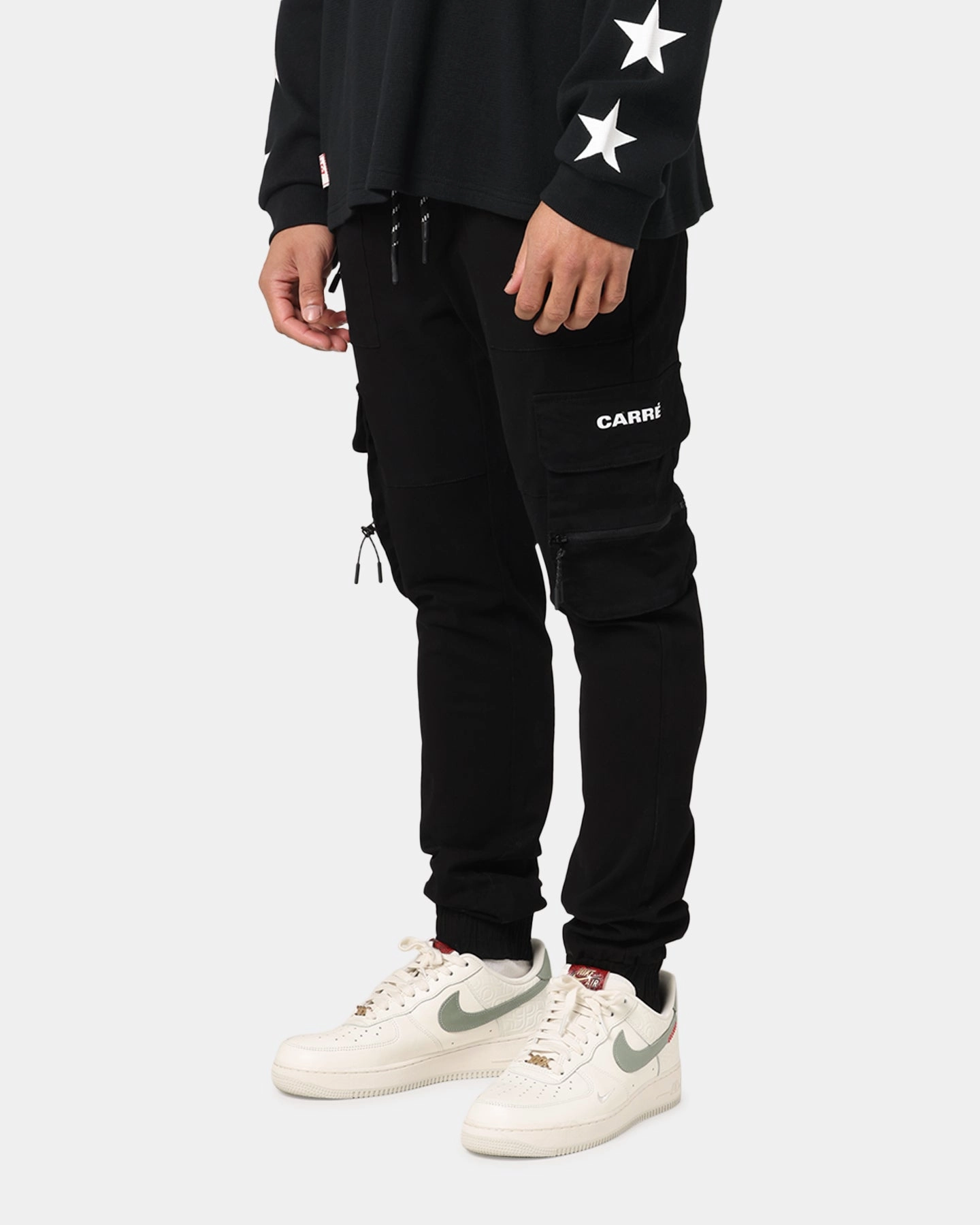 Carre Classic Jogger Black Denim finish Core Flex