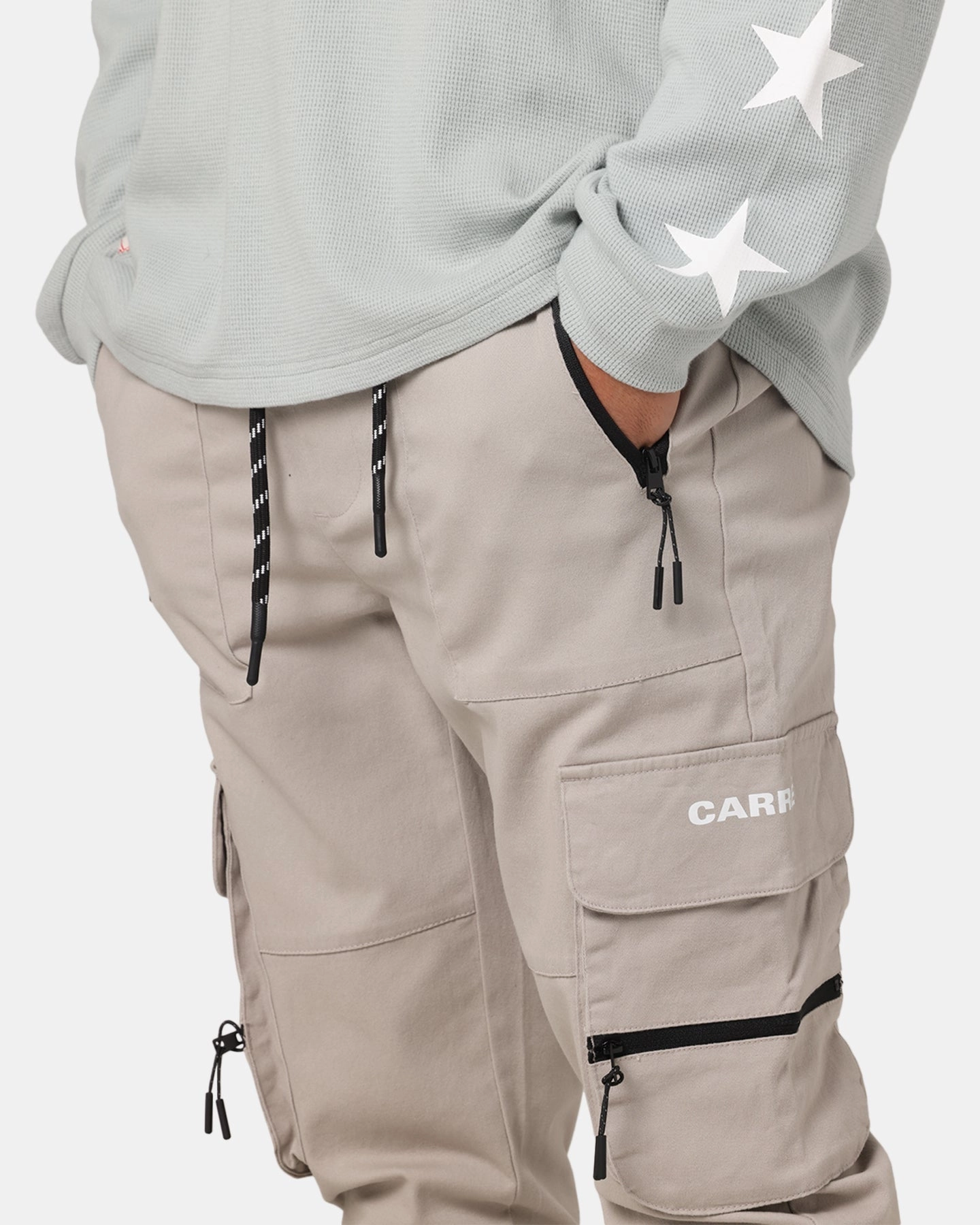 Carre Classic Jogger Grey Soft Brushed Lining Water Resistant