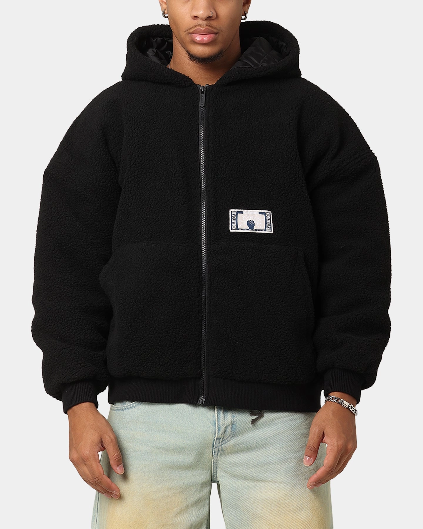 Carre Classic Sherpa Jacket Black Adapt
