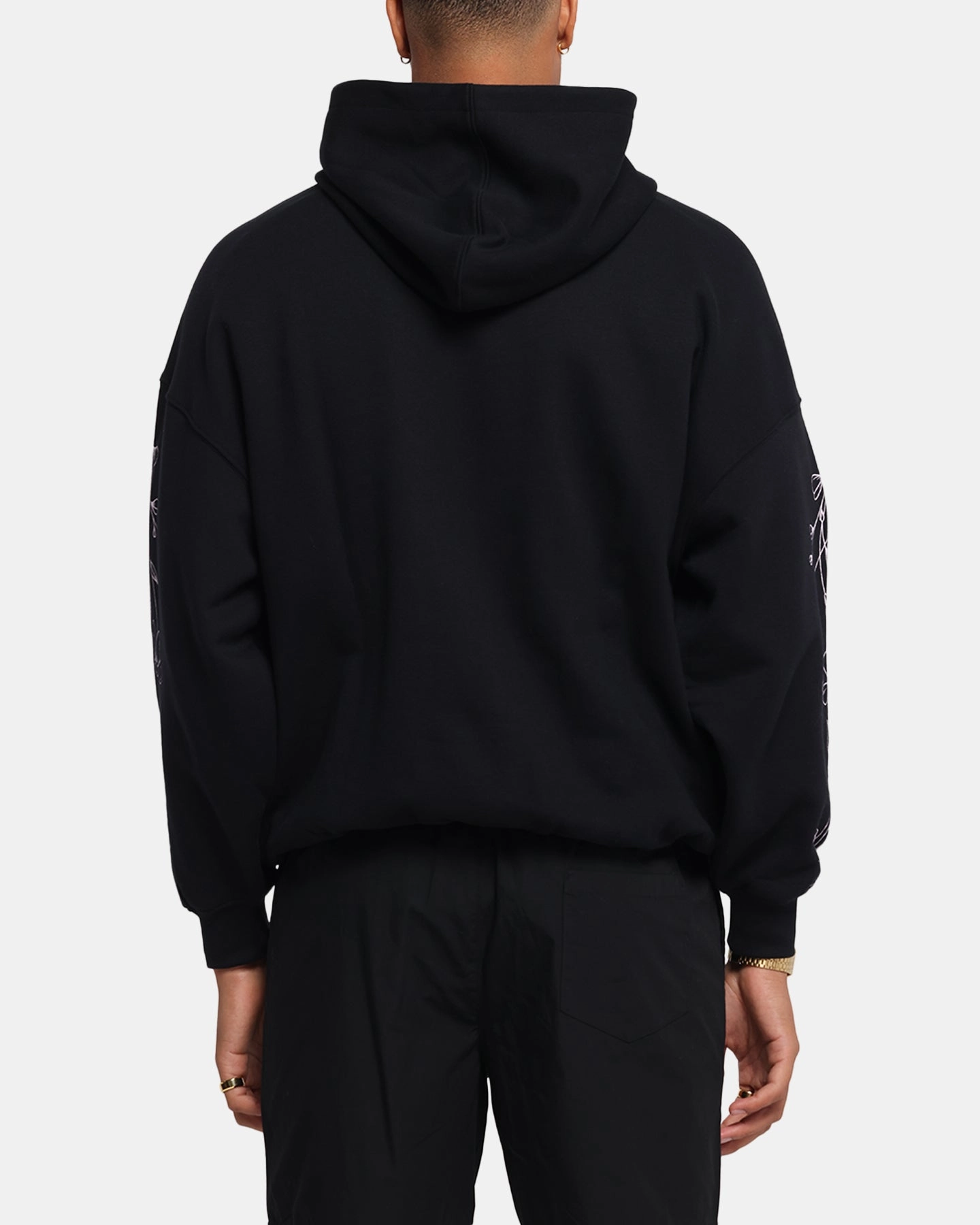 air based Carre Club Flora CLS Hoodie Black