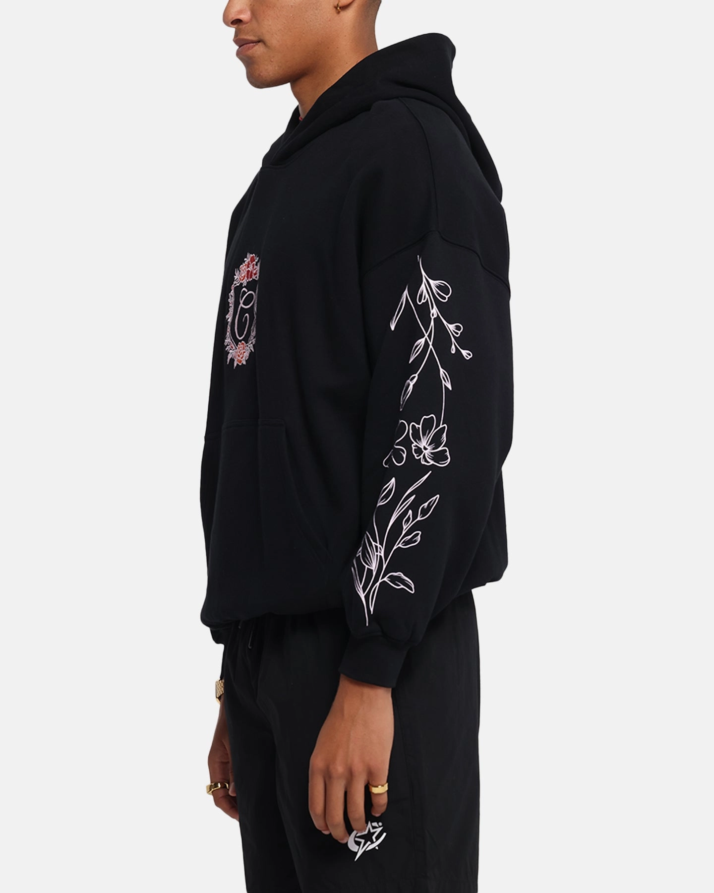 miners Artificial - intelligence - assisted Carre Club Flora CLS Hoodie Black