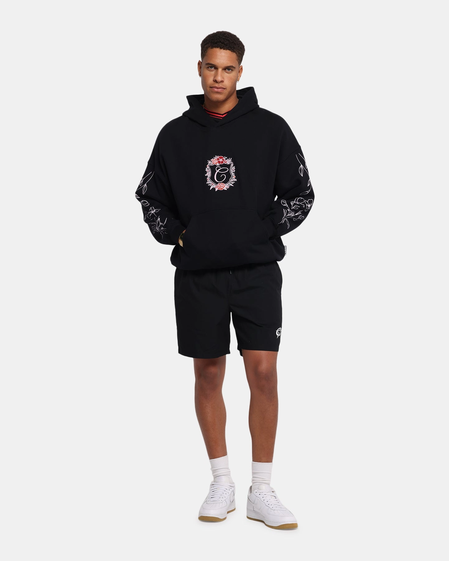 Carre Club Flora CLS Hoodie Black large - size wheels