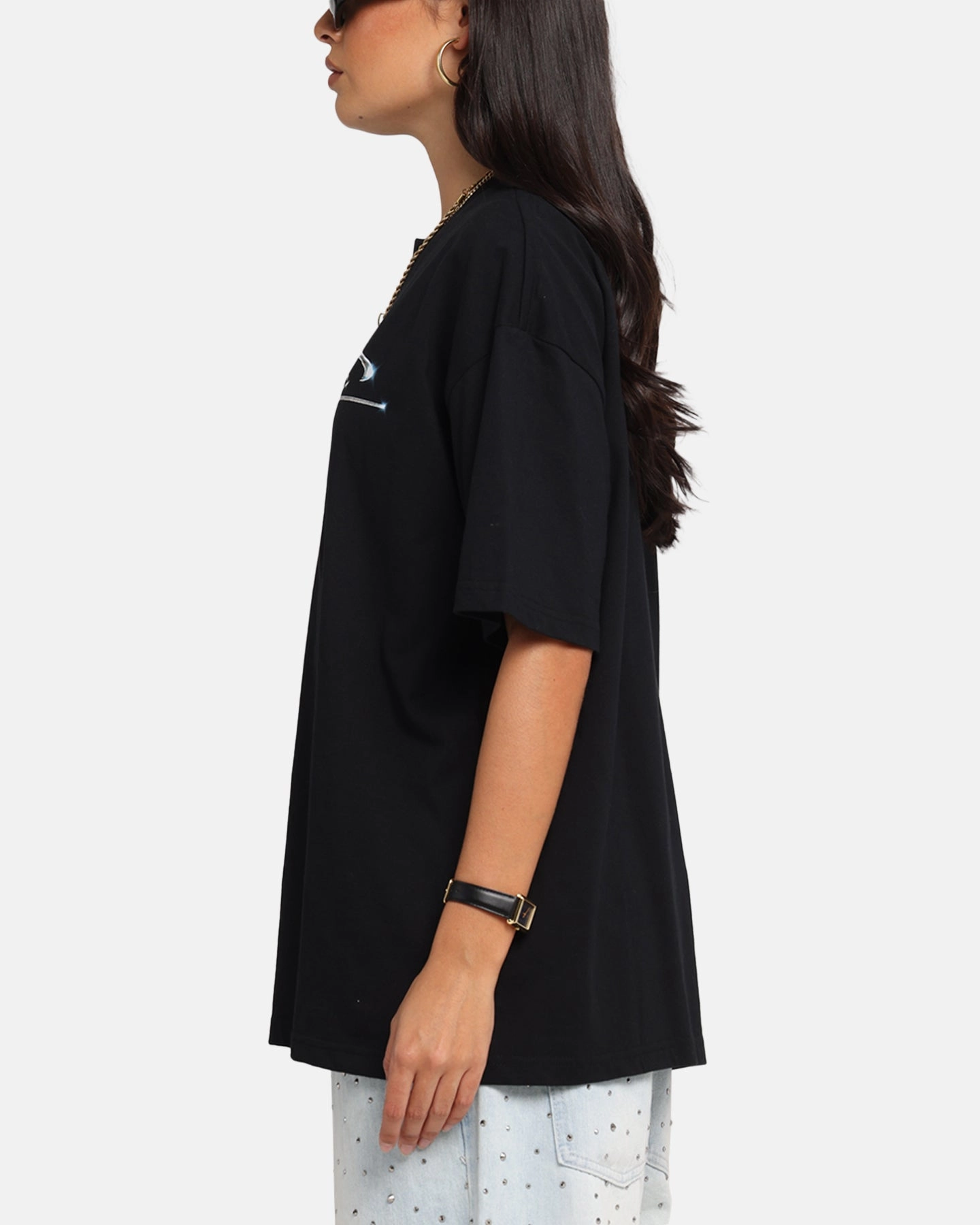 Carre Cold Shine T-Shirt Black Simple Fit