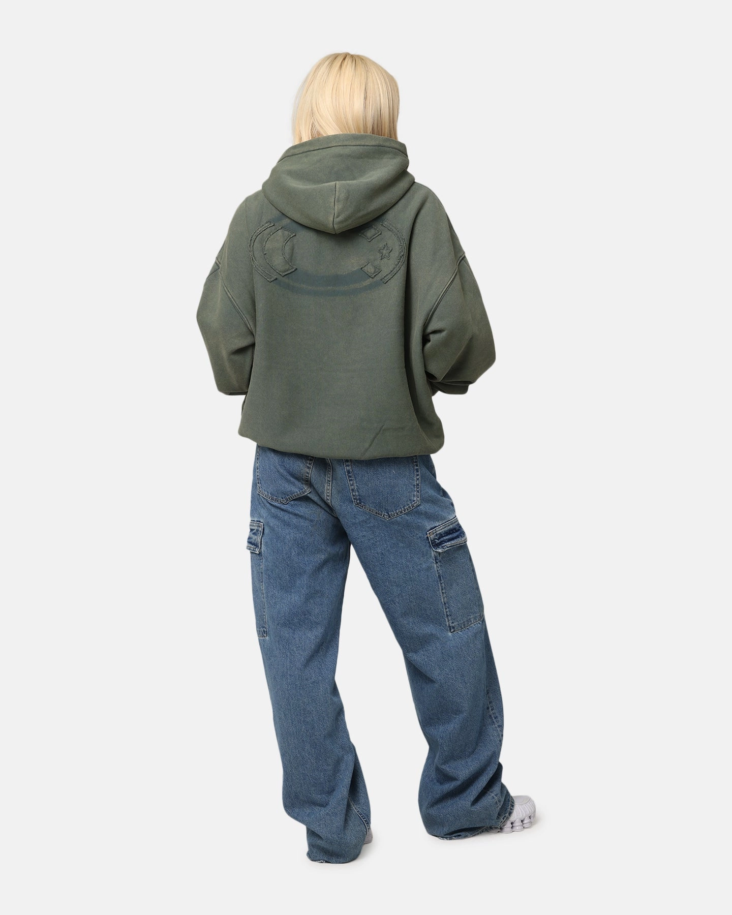 Comb All Weather Performance Carre Con-Star Hoodie Rinsed Moss Green