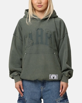 Carre Con-Star Hoodie Rinsed Moss Green Admire Moisture Wicking Lining