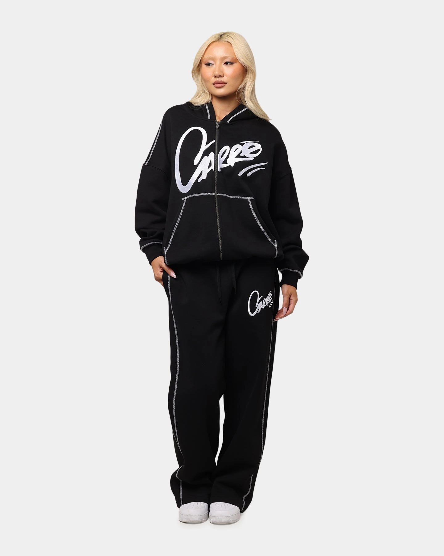kind Carre Corrupt Hoodie Black