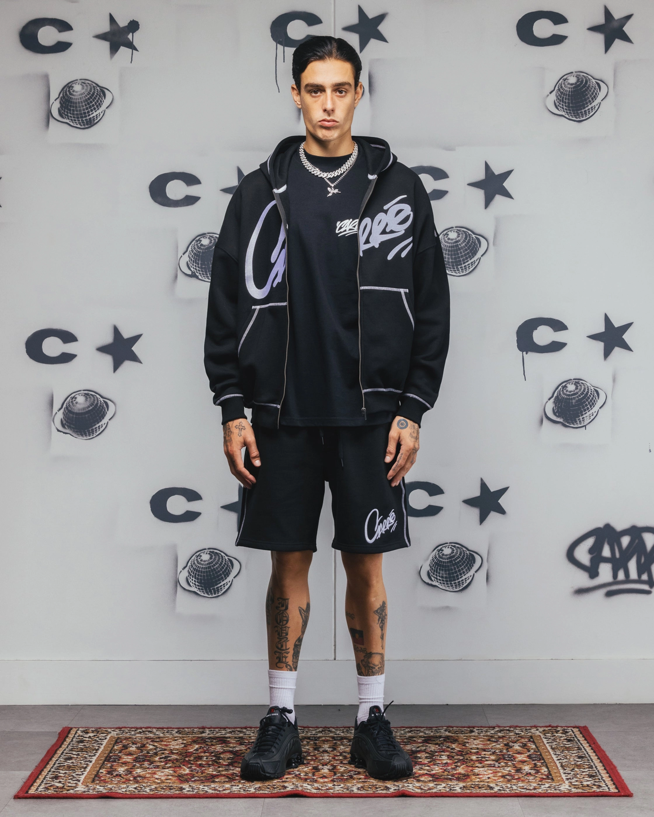 Carre Corrupt Sweat Shorts Black Summer Wardrobe