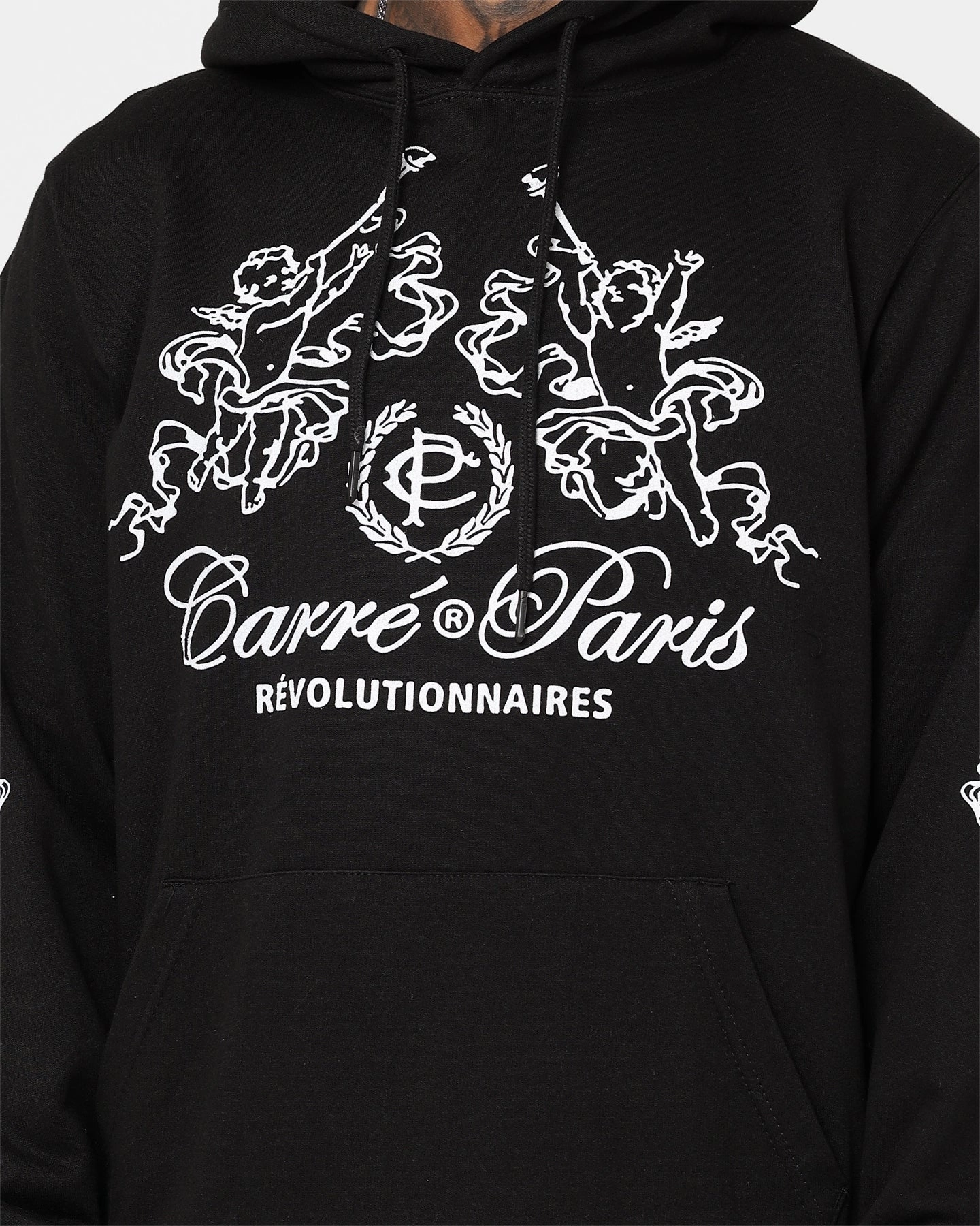 Carre Cupid Hoodie Black Protective Layering