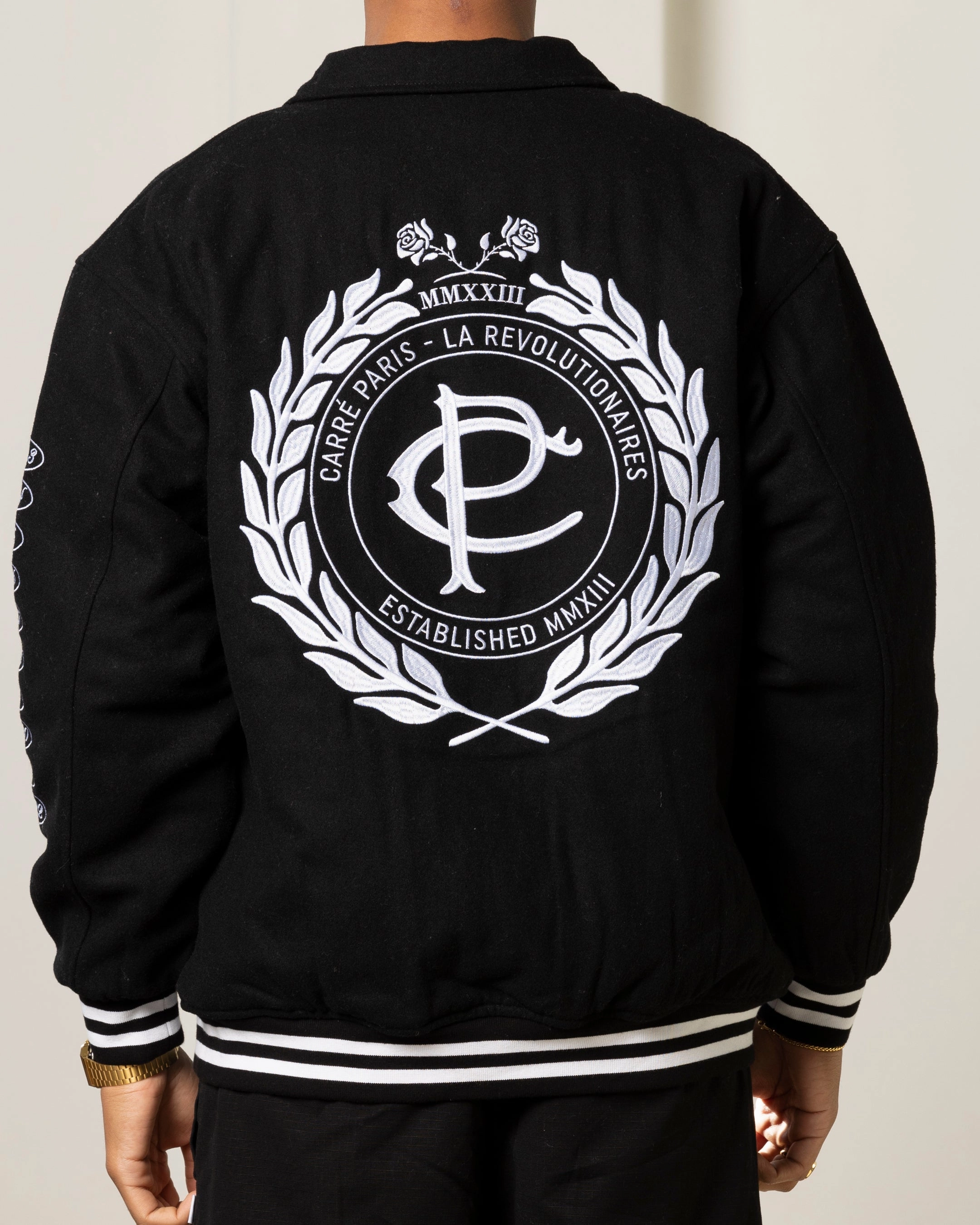 Carre Decade Jacket Black Adaptive Fit Attraction