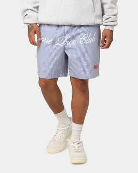Lightweight Weave Stay Cool Carre Dice Club Beach Shorts Pinstripe