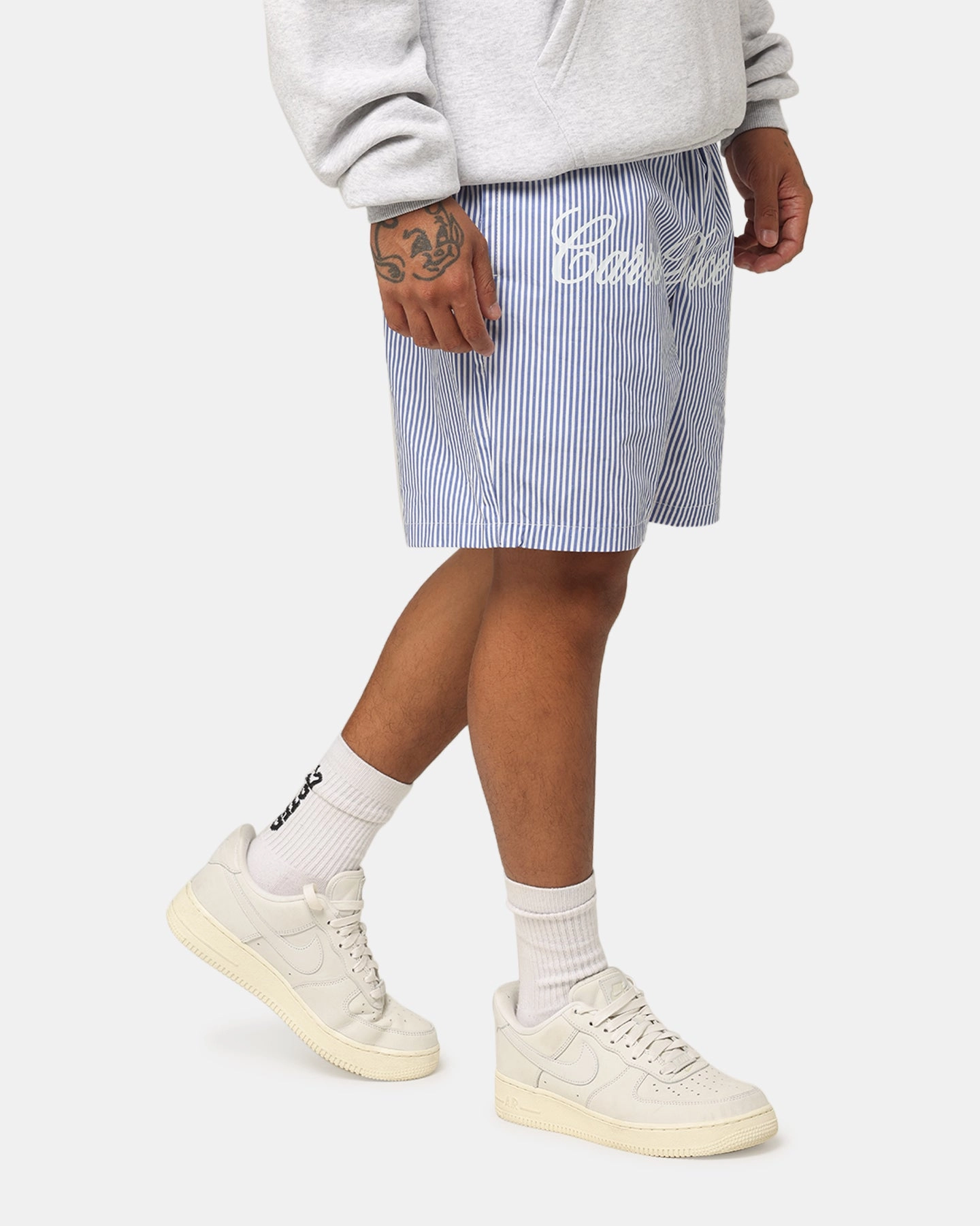 Mesh Ventilation Zones Cool Fit Carre Dice Club Beach Shorts Pinstripe