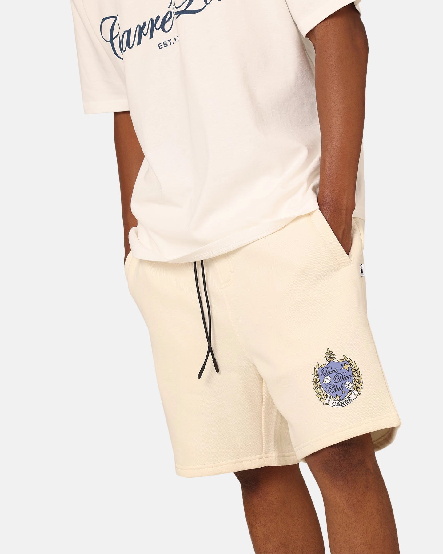 Carre Dice Club Sweat Shorts Off White Urban Style