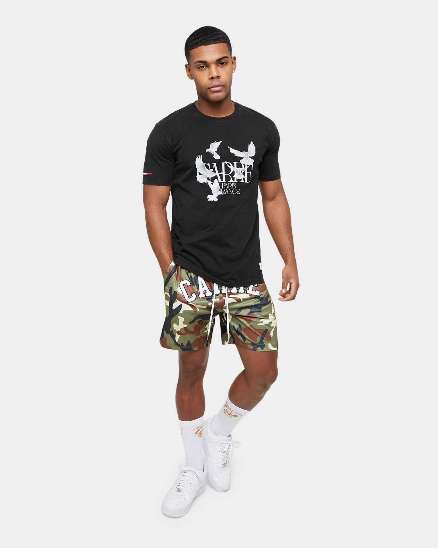 Trendy Vibes Carre Dove Heaven Vintage T-Shirt Washed Black