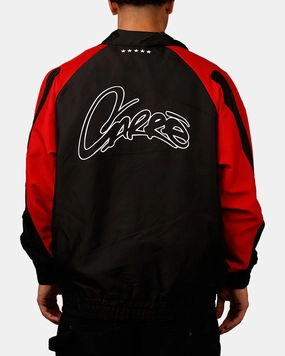 Quick Layering release Carre Empire Panelled Jacket Black/Red
