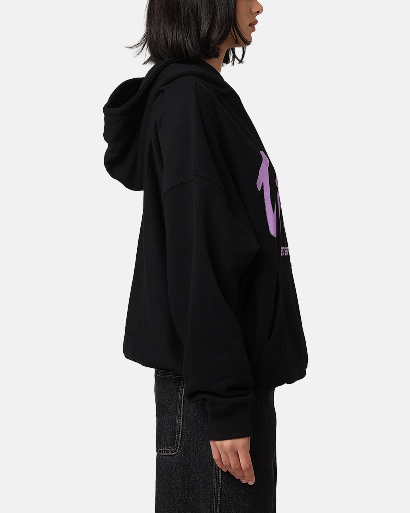 Carre Enterprise Hoodie Black Winter Weather Protection Chic