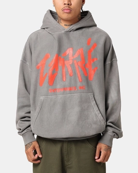 Carre Enterprise Hoodie Washed Charcoal Anti Pilling