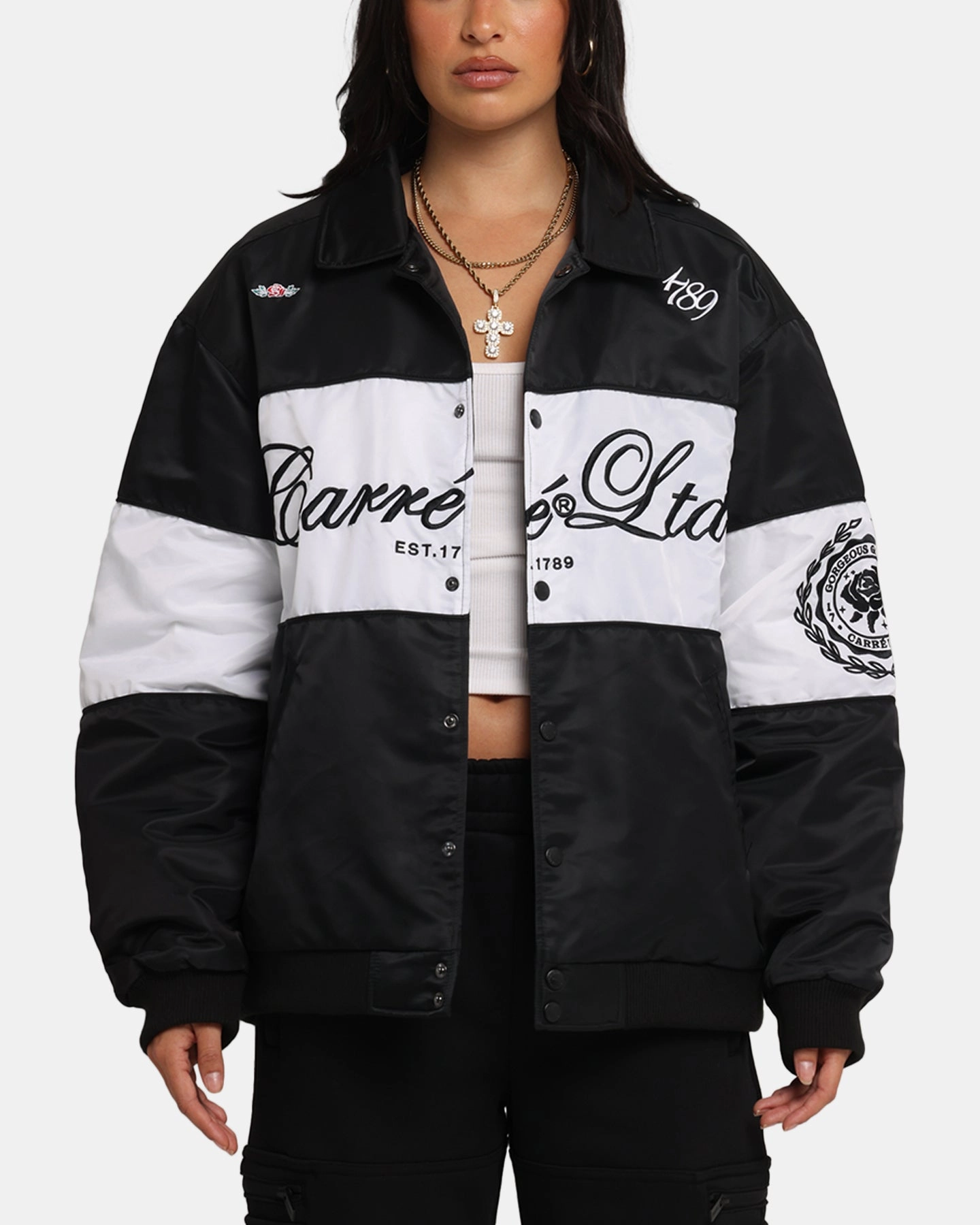 Seamless Integration Carre Established Jacket Black/White