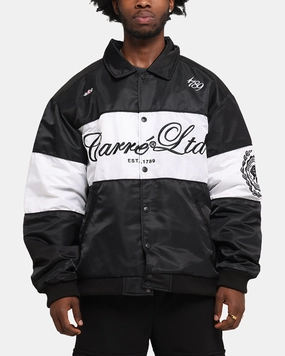 Carre Established Jacket Black/White Abrasion Resistant Zippers