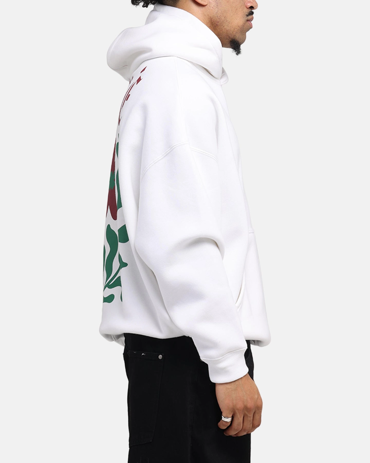 Carre Eternal Garden Hoodie White Odor Resistant Treatment