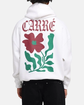 Distinctive Enhanced Mobility Cut Carre Eternal Garden Hoodie White