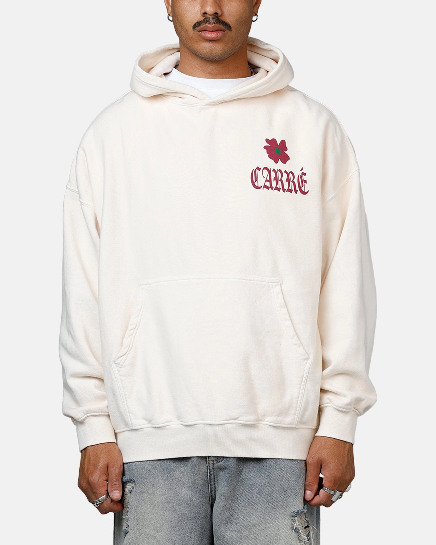 Carre Eternal Garden Premium Hoodie Off White NoiseFreeMaterial