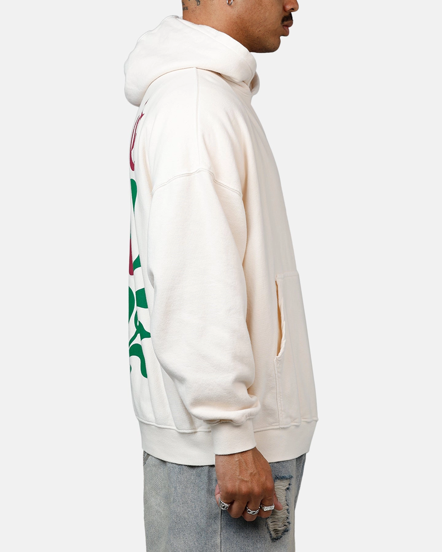 Carre Eternal Garden Premium Hoodie Off White divers